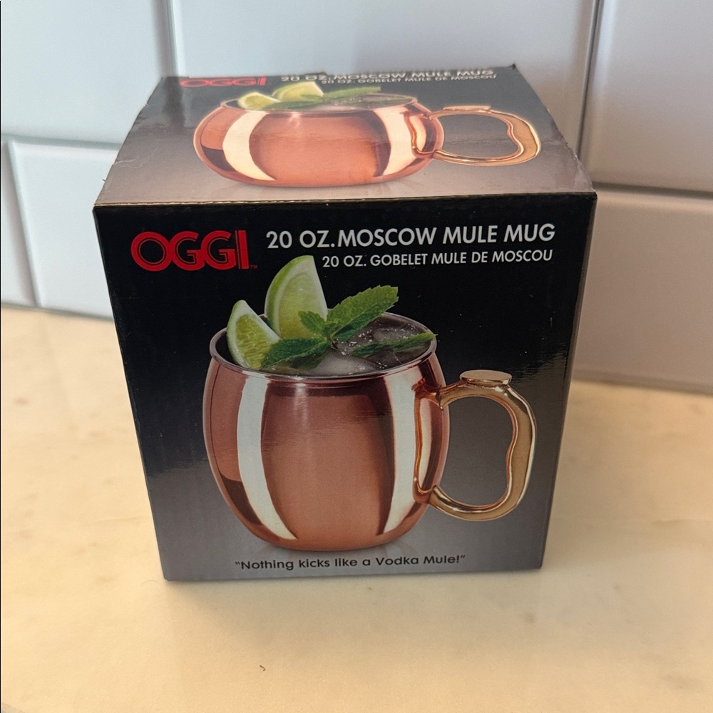 OGGI 20 oz Moscow Mule Mug - Copper